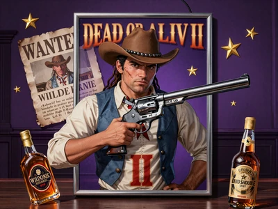 Dead or Alive II Slot NetEnt mit Wild-West Outlaw und Saloon